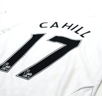 2007/08 CAHILL #17 Everton Vintage Umbro Away Football Shirt (S) SIGNED
