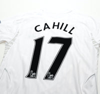 2007/08 CAHILL #17 Everton Vintage Umbro Away Football Shirt (S) SIGNED