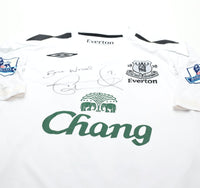 2007/08 CAHILL #17 Everton Vintage Umbro Away Football Shirt (S) SIGNED
