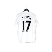 2007/08 CAHILL #17 Everton Vintage Umbro Away Football Shirt (S) SIGNED