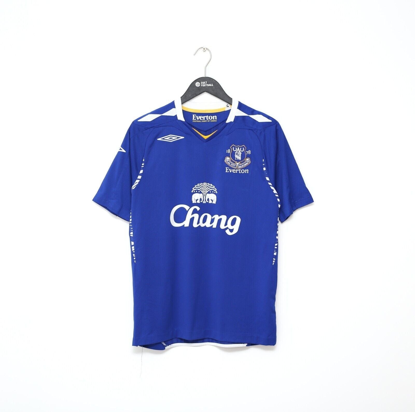 2007/08 CAHILL #17 Everton Vintage Umbro Home Football Shirt Jersey (S