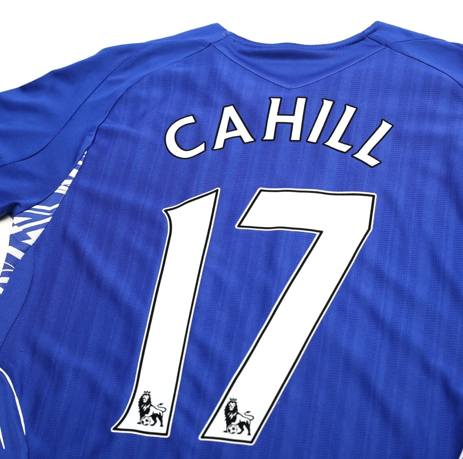 2007/08 CAHILL #17 Everton Vintage Umbro Home Football Shirt Jersey (S)