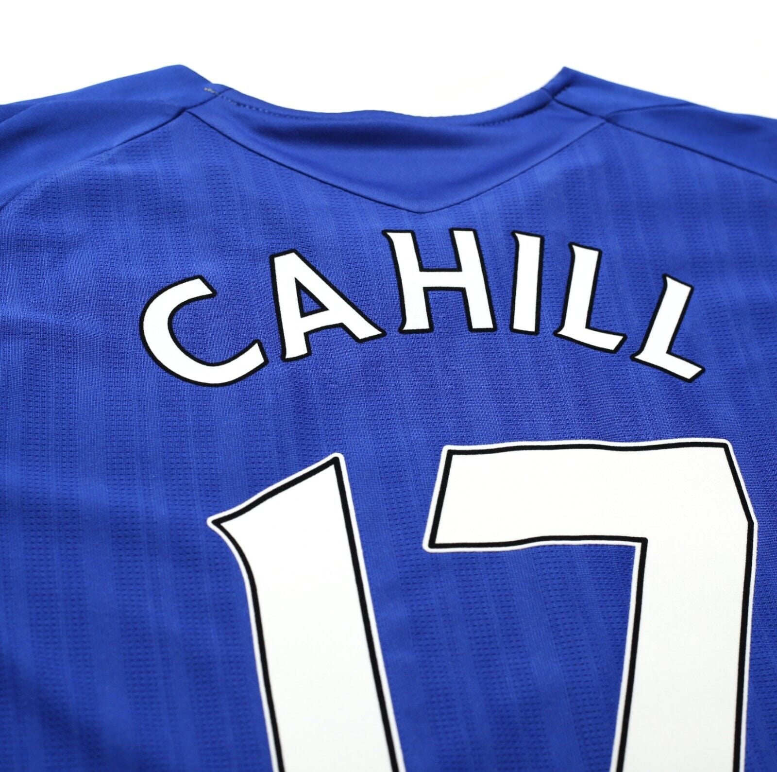 2007/08 CAHILL #17 Everton Vintage Umbro Home Football Shirt Jersey (S)