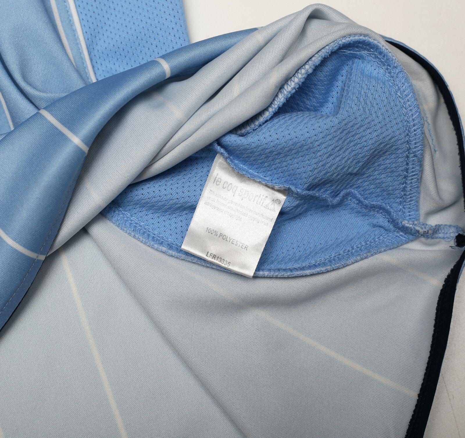 2007/08 ELANO #11 Manchester City Vintage le coq sportif Football Shirt (XL)