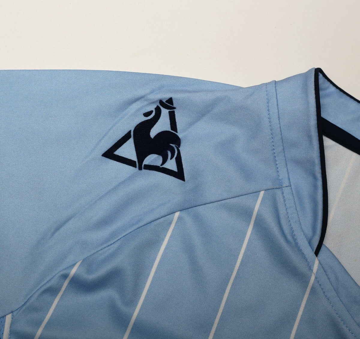 2007/08 ELANO #11 Manchester City Vintage le coq sportif Football Shirt (XL)