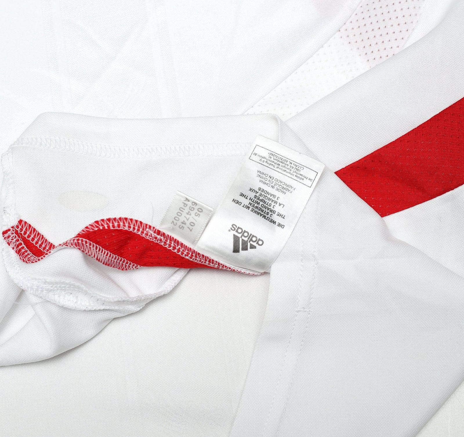 2007/08 GERRARD #8 Liverpool adidas Away Football Shirt (XL)