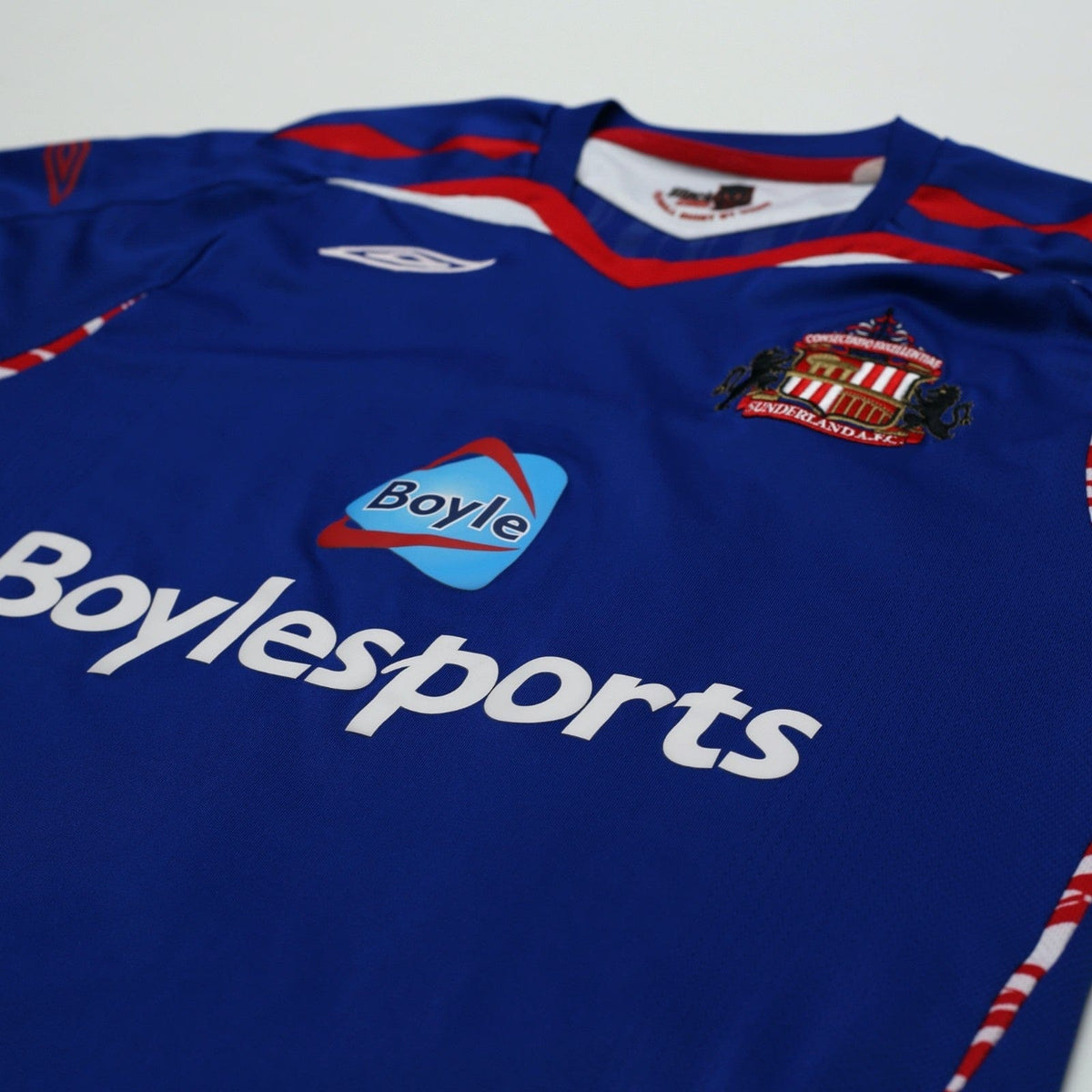 2007/08 Jones #17 Sunderland Vintage Umbro Away Football Shirt (M)