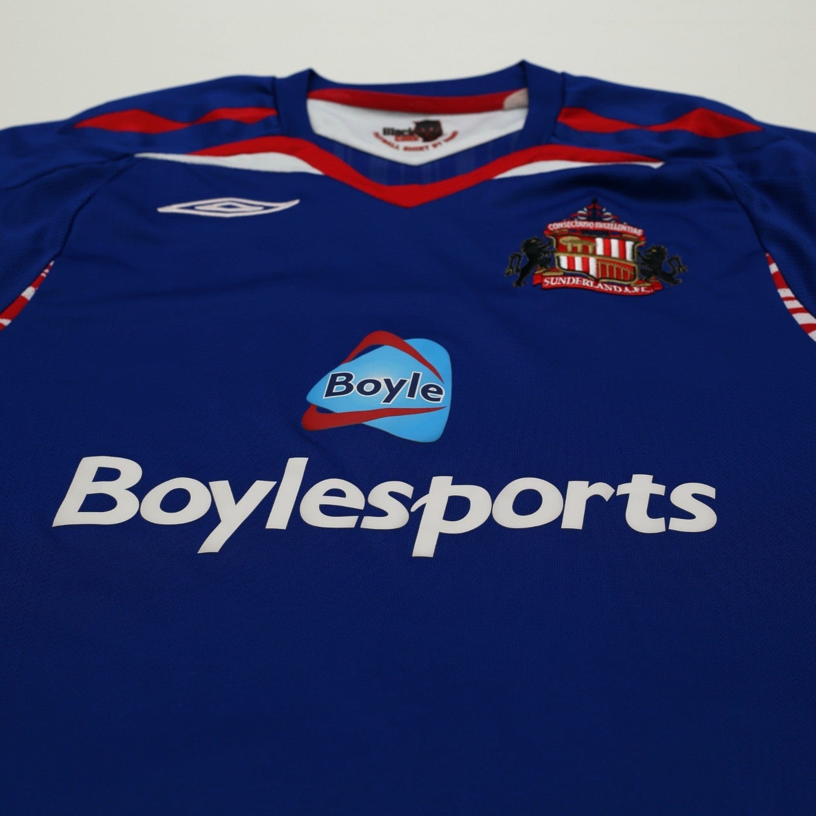 2007/08 Jones #17 Sunderland Vintage Umbro Away Football Shirt (M)
