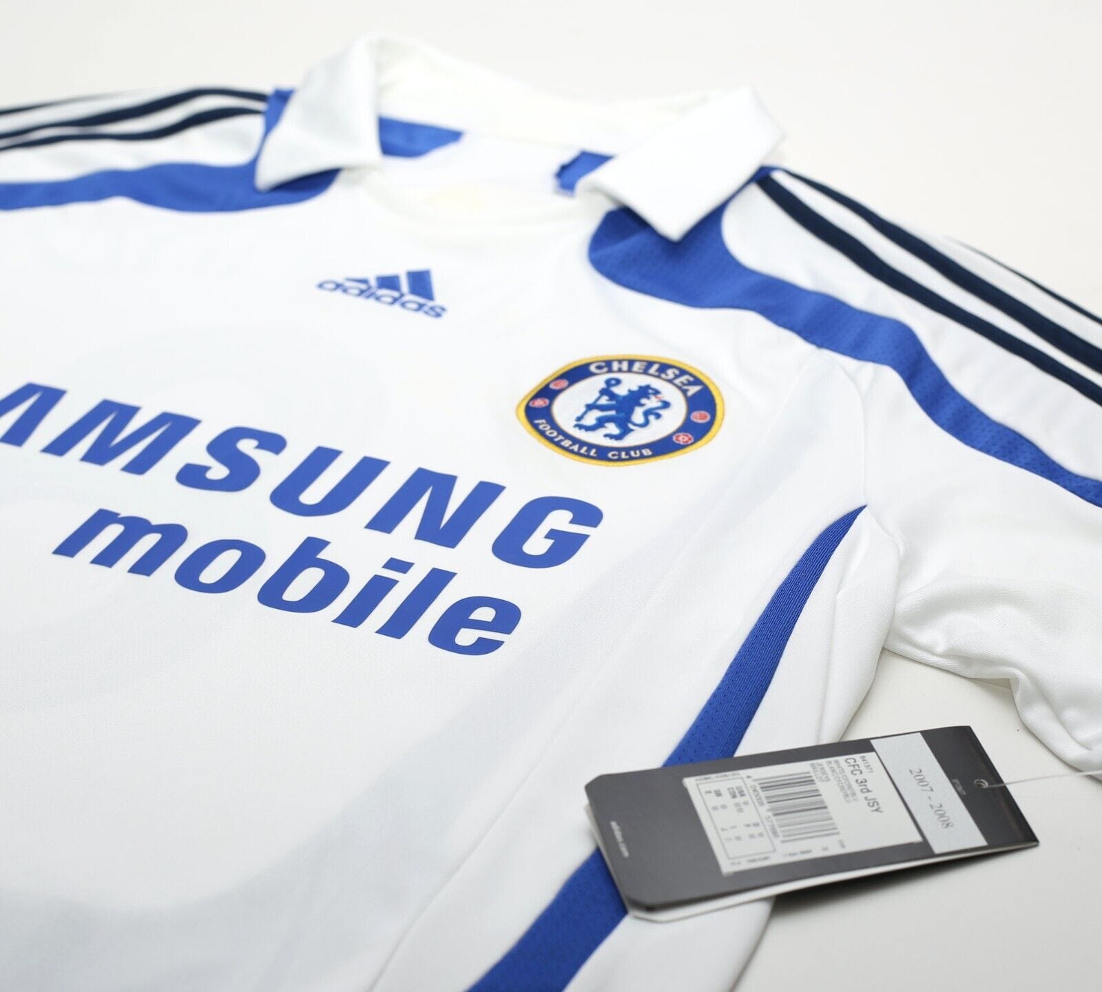 2007/08 LAMPARD #8 Chelsea Vintage adidas UCL Third Football Shirt (M) BNWT