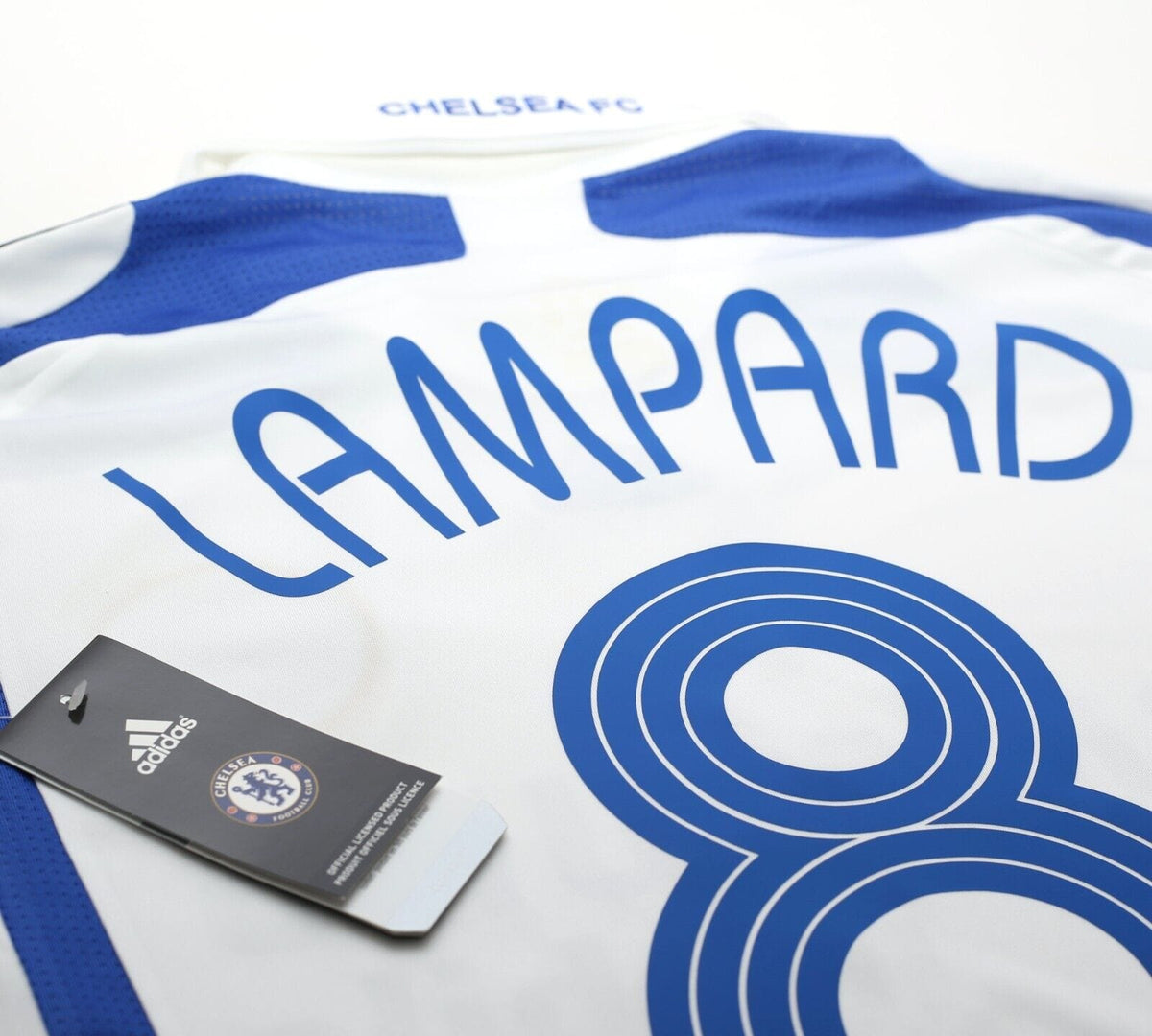 2007/08 LAMPARD #8 Chelsea Vintage adidas UCL Third Football Shirt (M) BNWT