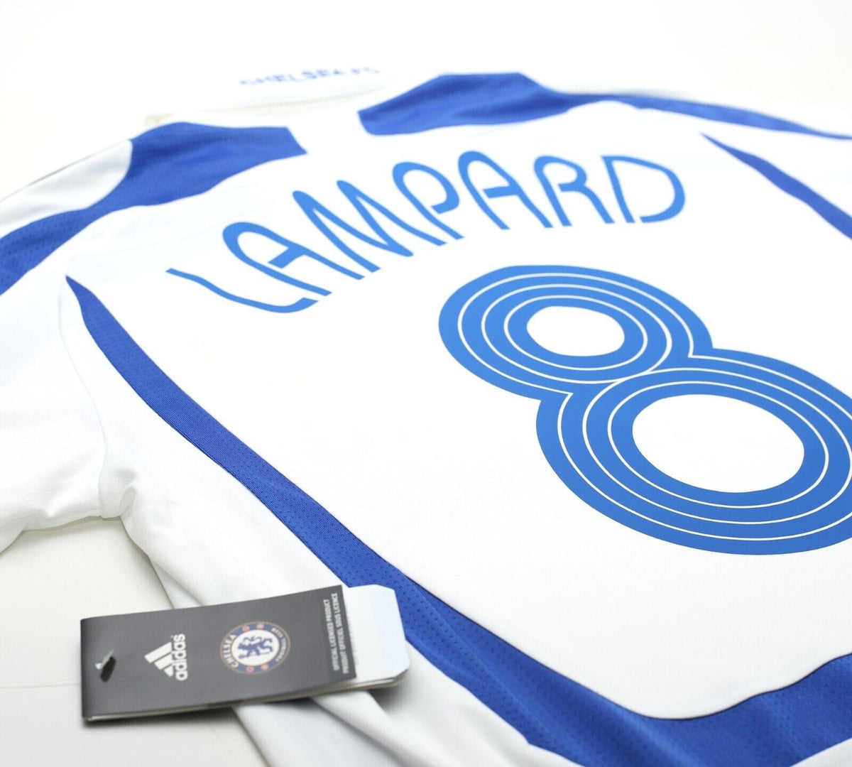 2007/08 LAMPARD #8 Chelsea Vintage adidas UCL Third Football Shirt (M) BNWT