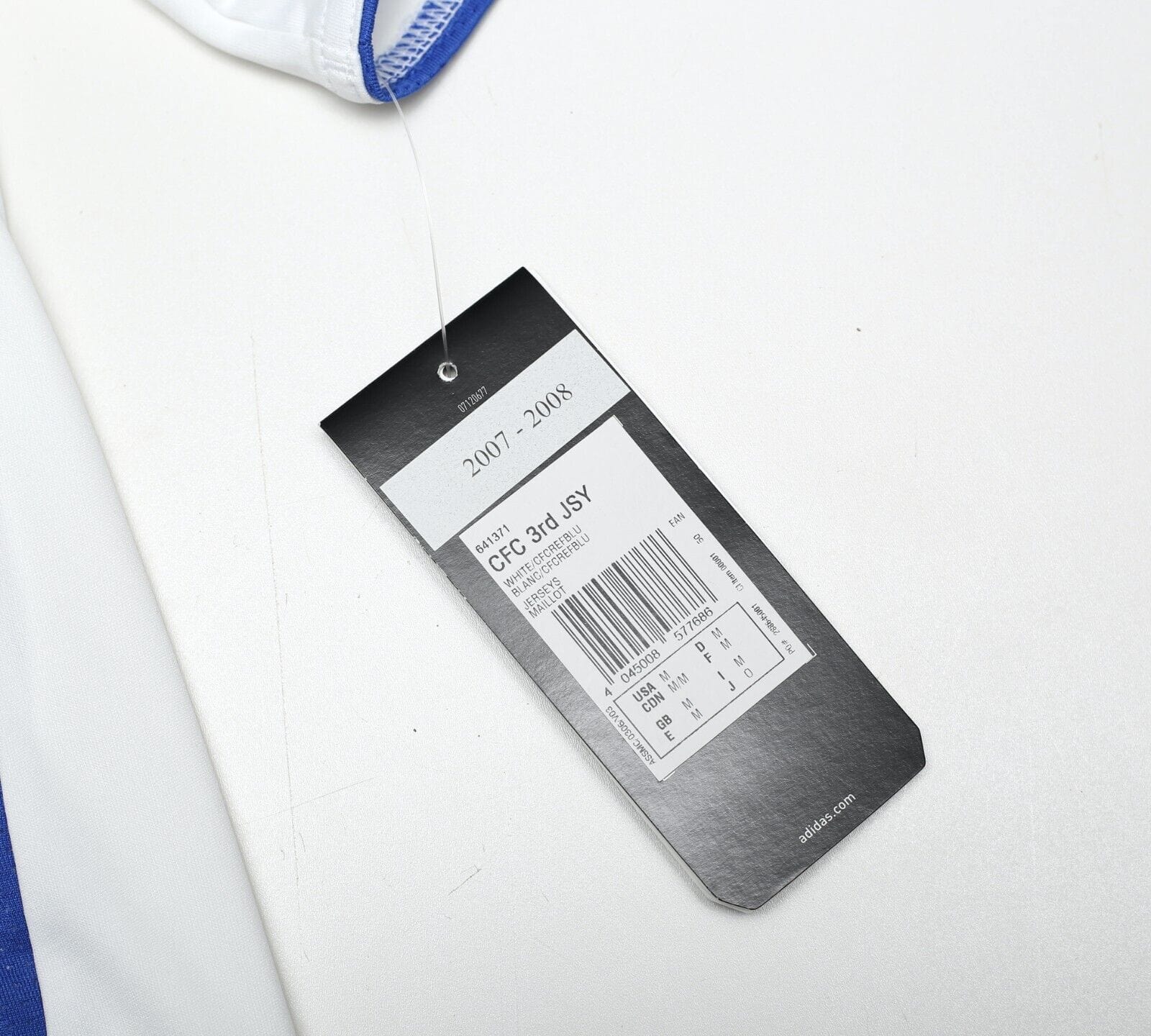 2007/08 LAMPARD #8 Chelsea Vintage adidas UCL Third Football Shirt (M) BNWT