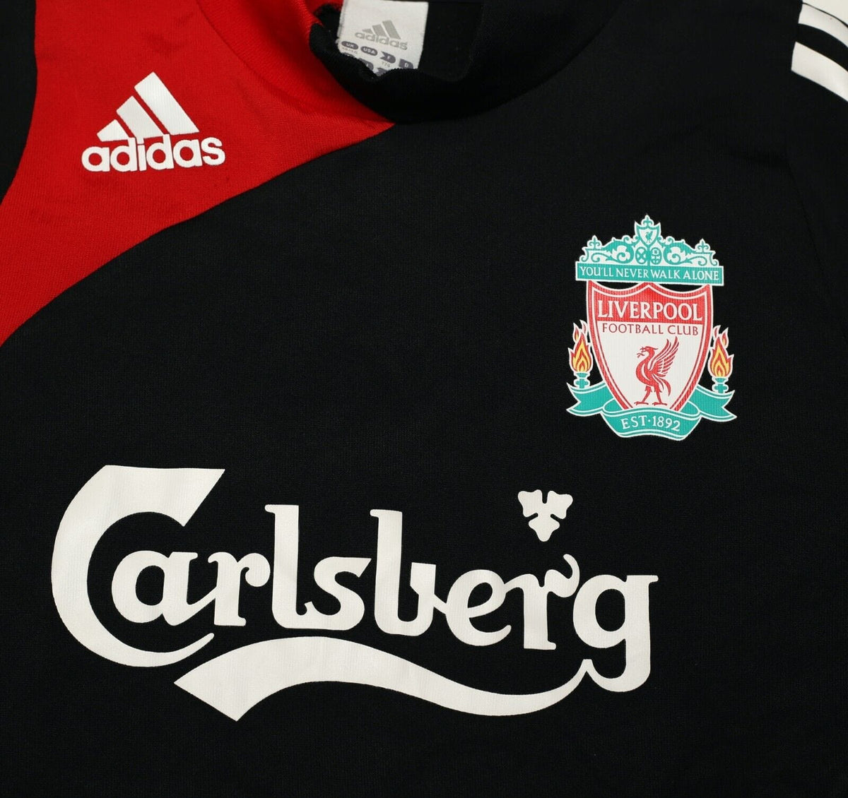 2007/08 LIVERPOOL adidas Formotion Football Player Issue Training Top (M)