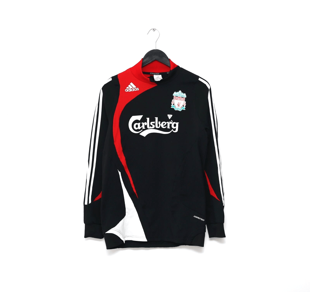 2007/08 LIVERPOOL adidas Formotion Football Player Issue Training Top (M)