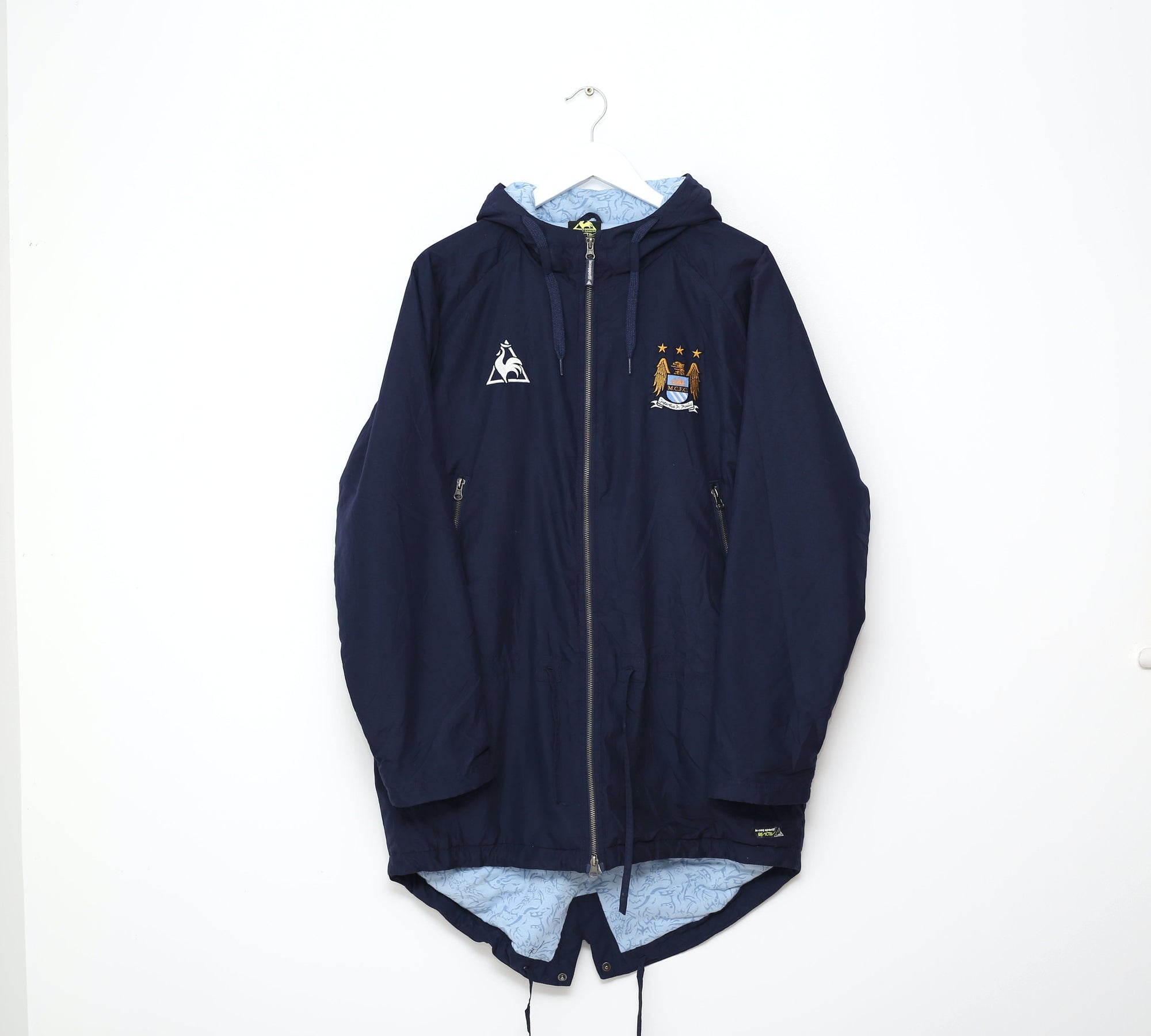 2007/09 vintage Manchester City track top | Size M | Classic Le 