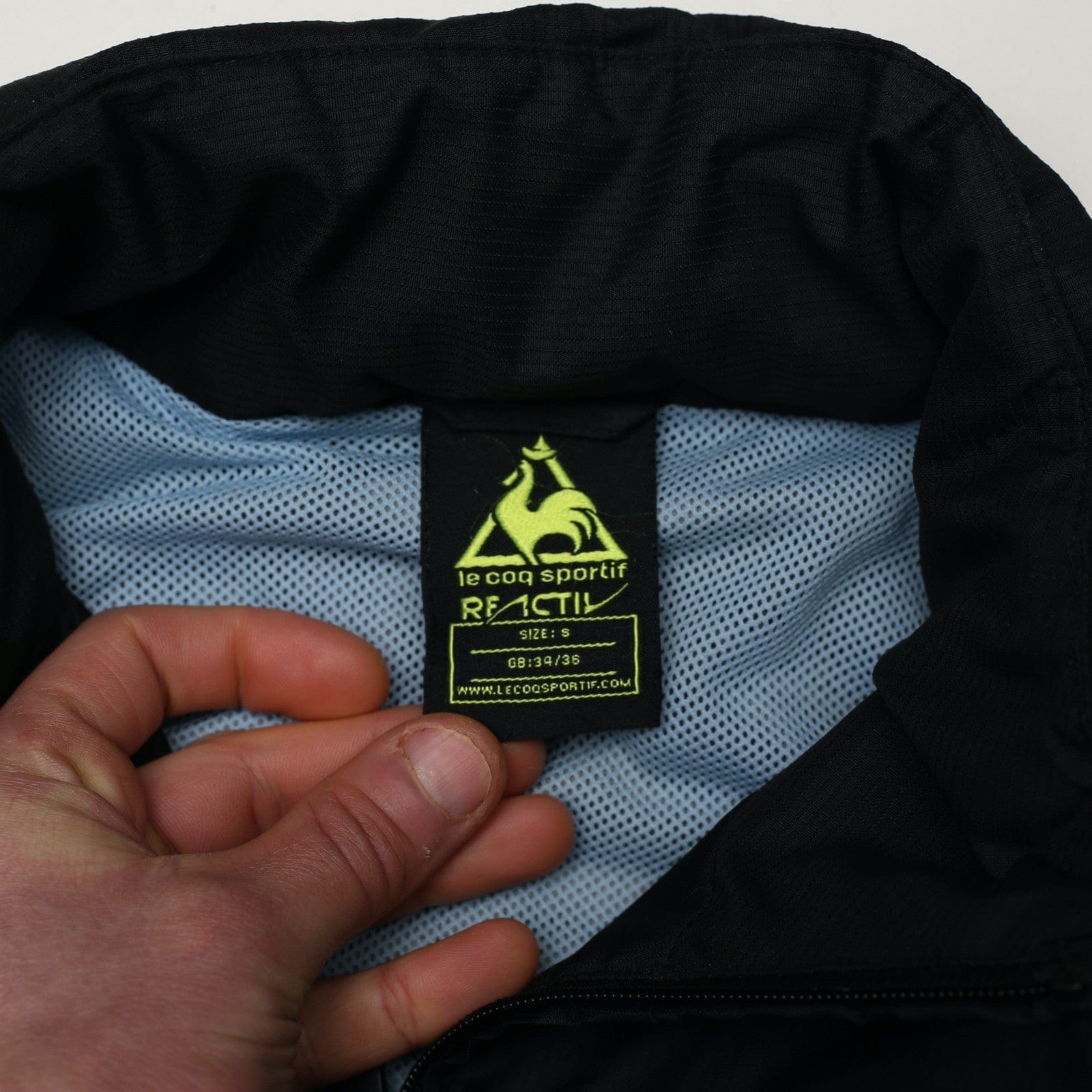 2007/08 Manchester City Vintage le coq sportif Football Training Jacket (S)