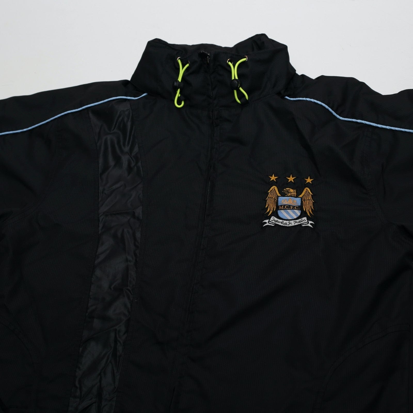 2007/08 Manchester City Vintage le coq sportif Football Training Jacket (S)