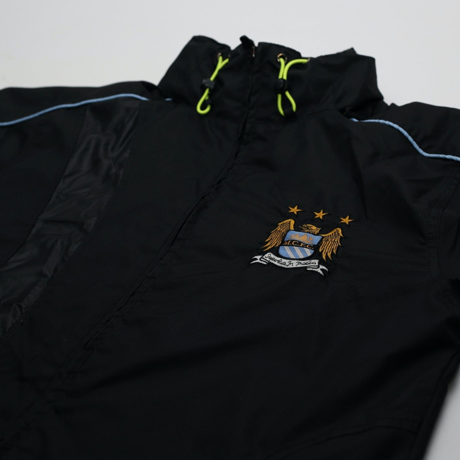 2007/08 Manchester City Vintage le coq sportif Football Training Jacket (S)