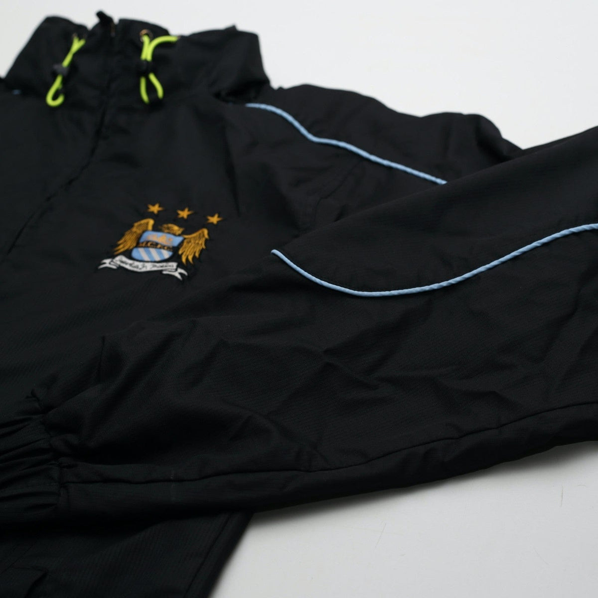 2007/08 Manchester City Vintage le coq sportif Football Training Jacket (S)