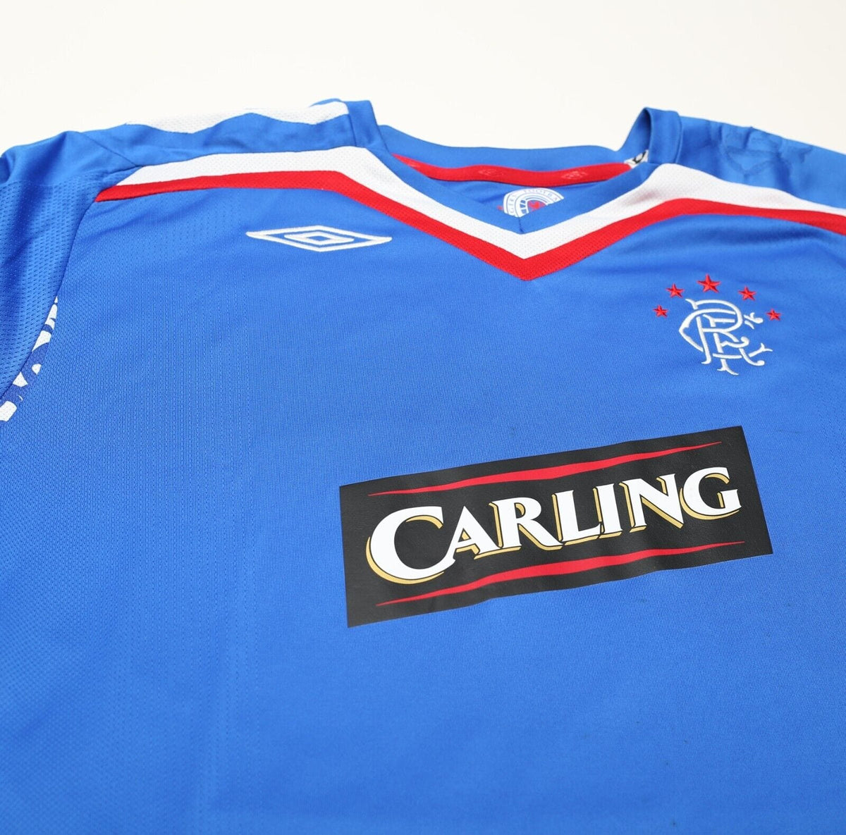 2007/08 RANGERS Vintage Umbro Home Football Shirt Jersey (3XL - XXXL)