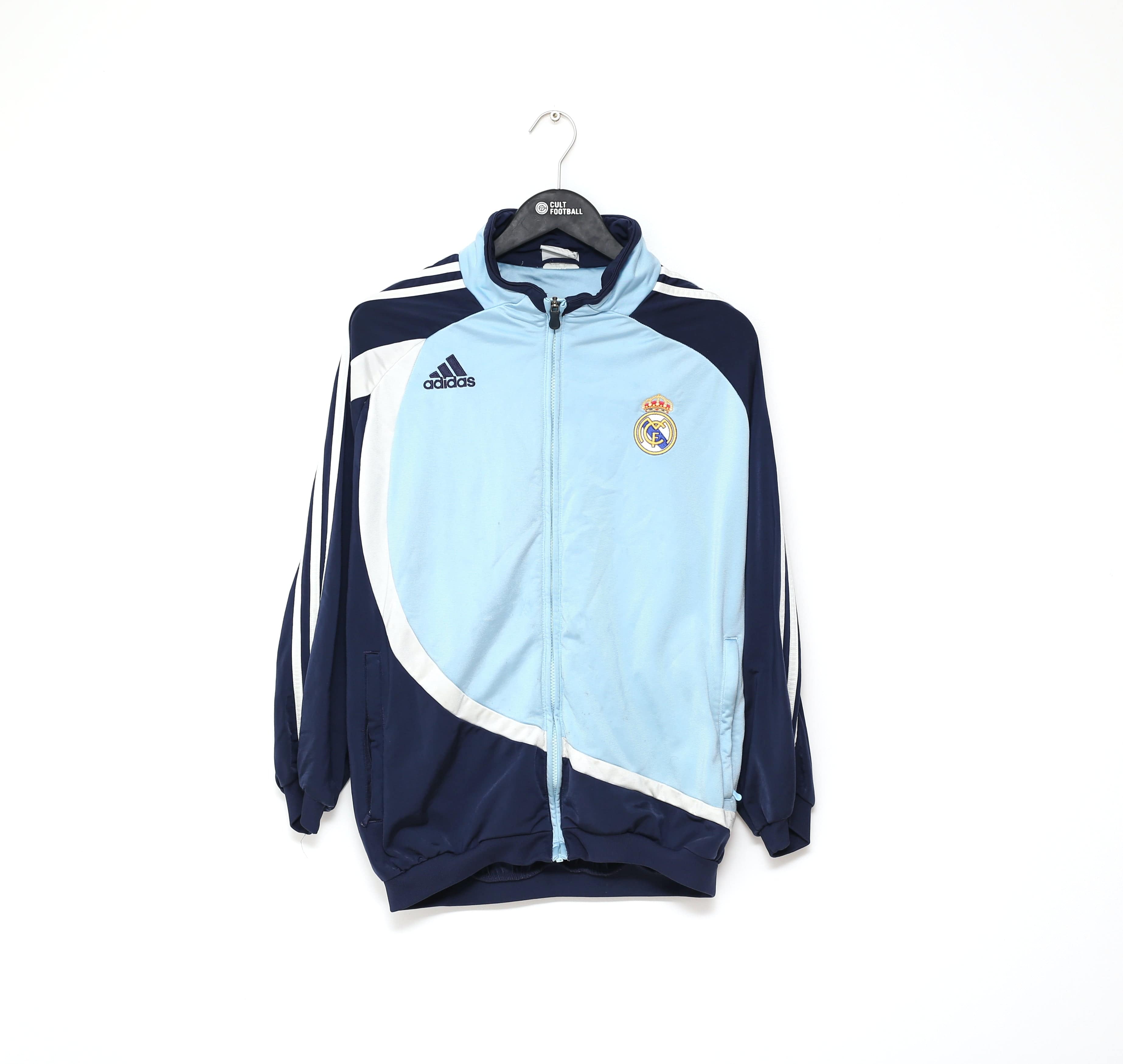 2007/08 REAL MADRID Vintage adidas Football Jacket Track Top 2007/08 REAL MADRID Vintage adidas Football Jacket Track Top