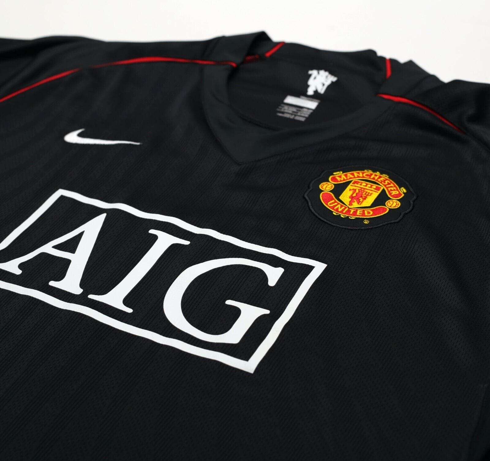 2007/08 RONALDO #7 Manchester United Vintage Nike Away Football Shirt (M/L)