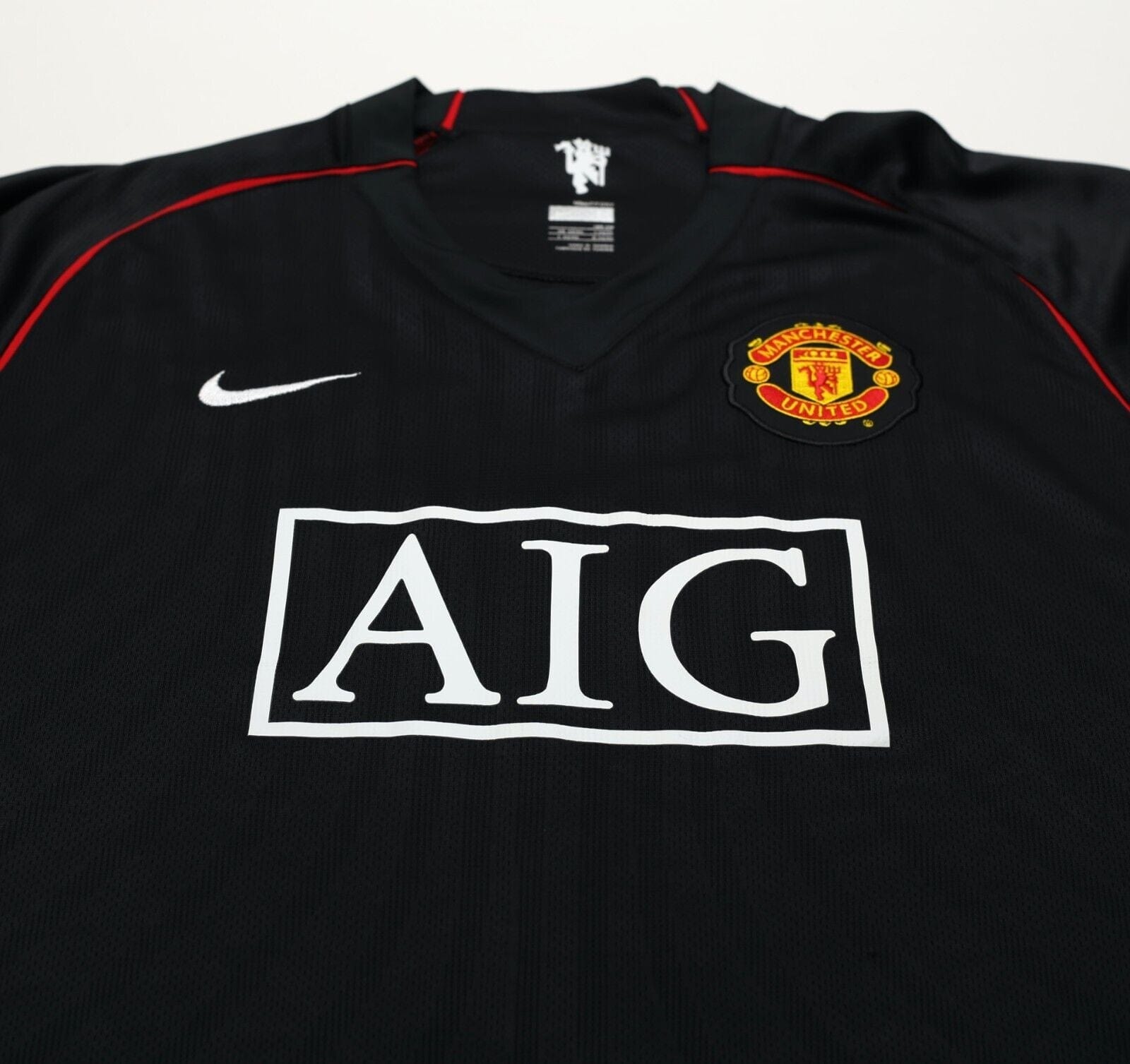 2007/08 RONALDO #7 Manchester United Vintage Nike Away Football Shirt (M/L)