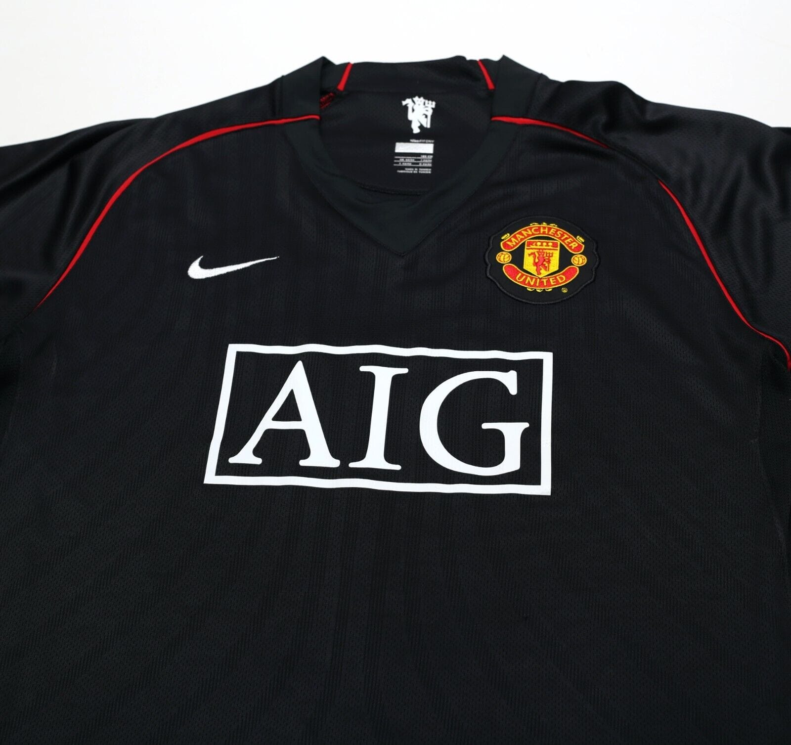 2007/08 RONALDO #7 Manchester United Vintage Nike Away Football Shirt (M/L)