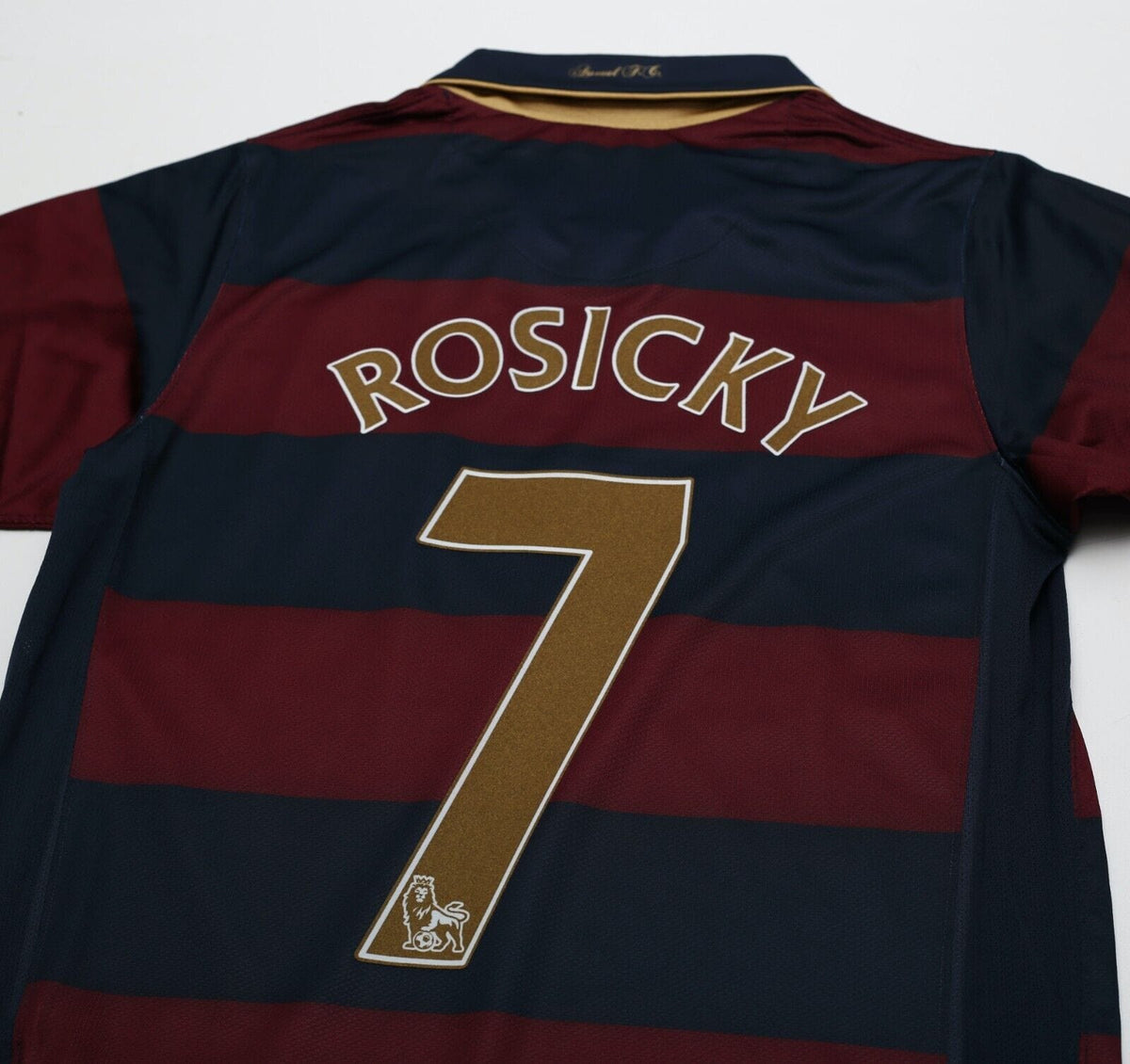 2007/08 ROSICKY #7 Arsenal Vintage Nike Third Football Shirt (S)