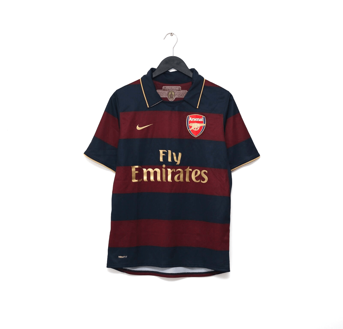 2007/08 ROSICKY #7 Arsenal Vintage Nike Third Football Shirt