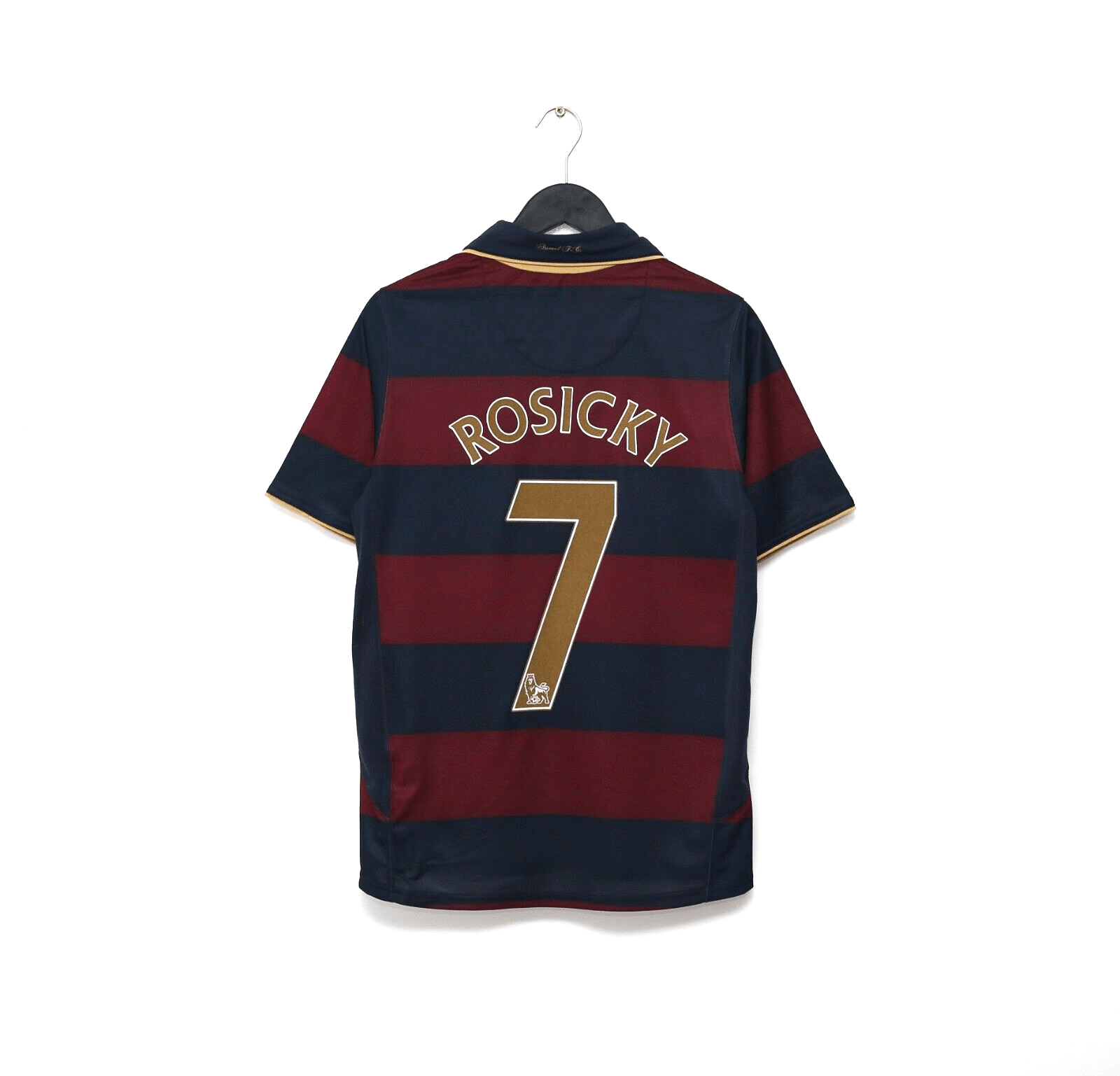 2007/08 ROSICKY #7 Arsenal Vintage Nike Third Football Shirt (S)