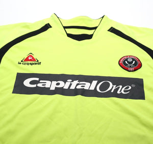 2007/08 SHEFFIELD UNITED Vintage le coq sportif Away Football Shirt (L)