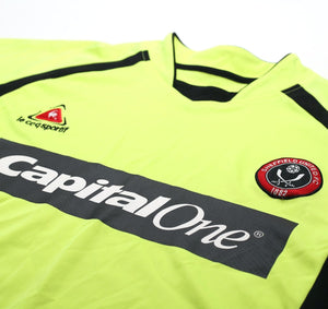 2007/08 SHEFFIELD UNITED Vintage le coq sportif Away Football Shirt (L)