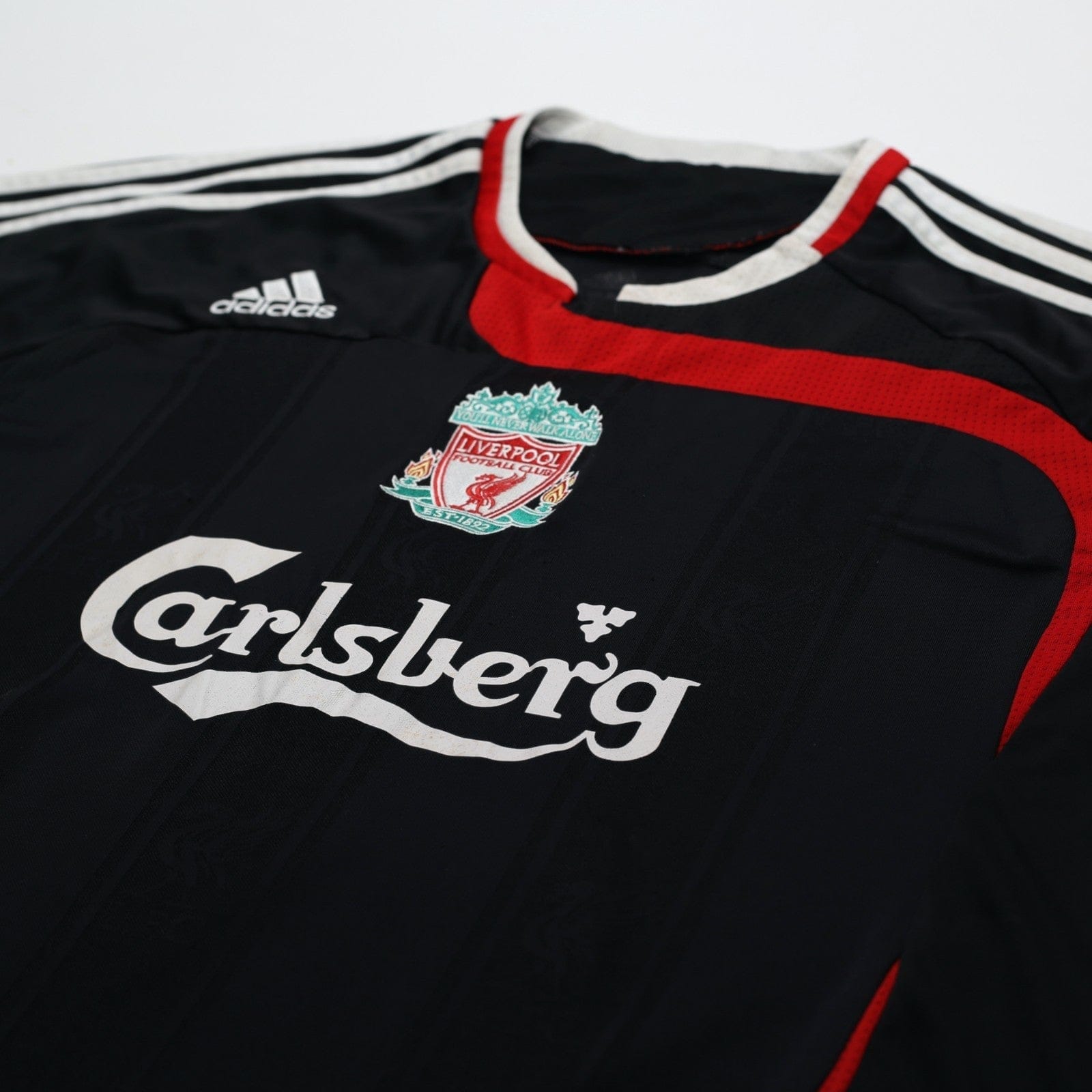 2007/08 Torres #9 Liverpool adidas Third Football Shirt (L)