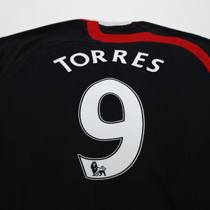 2007/08 Torres #9 Liverpool adidas Third Football Shirt (L)