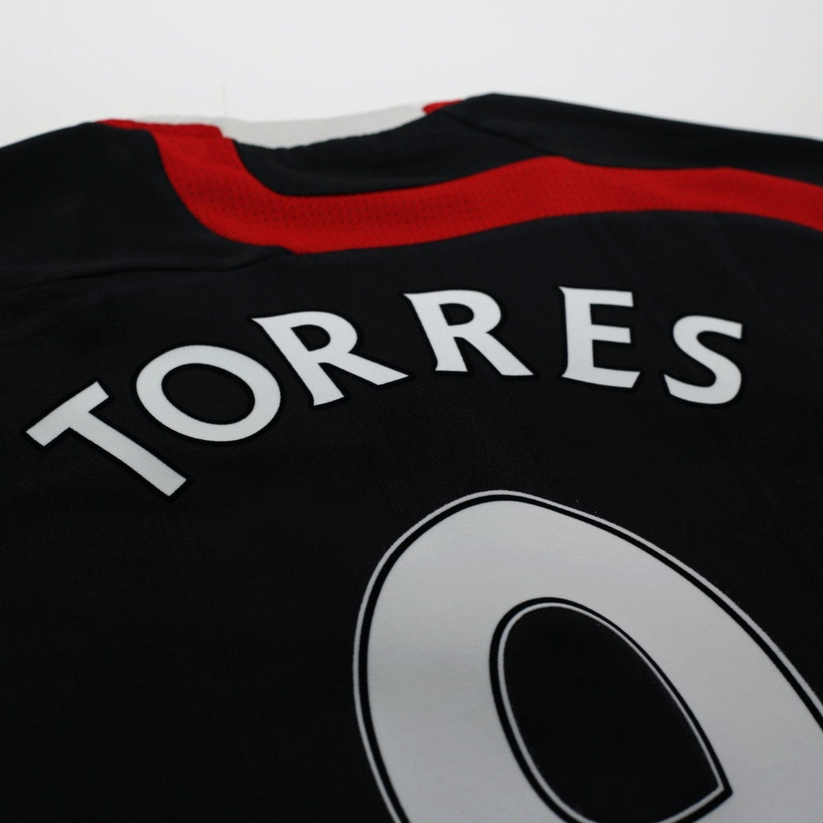 2007/08 Torres #9 Liverpool adidas Third Football Shirt (L)