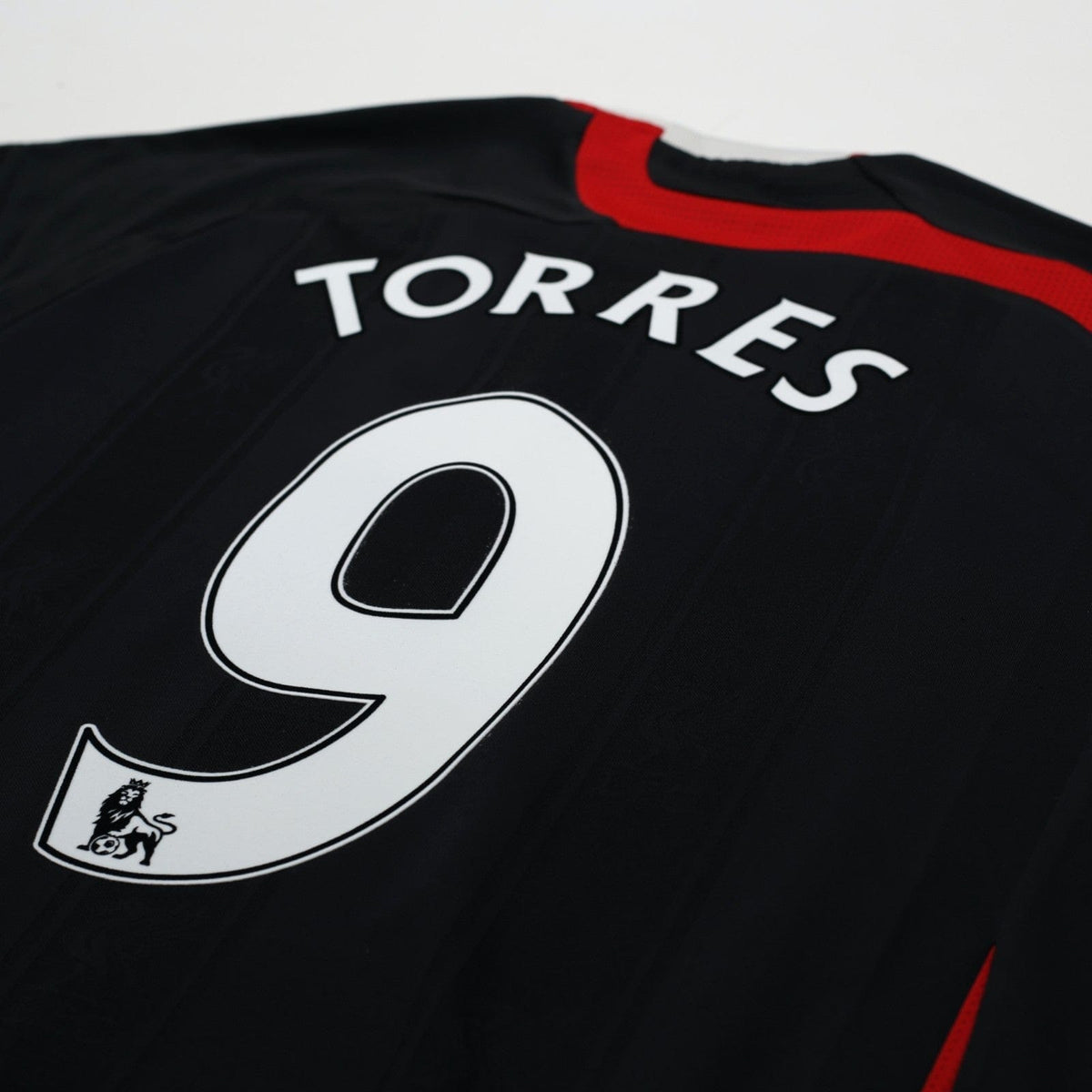 2007/08 Torres #9 Liverpool adidas Third Football Shirt (L)