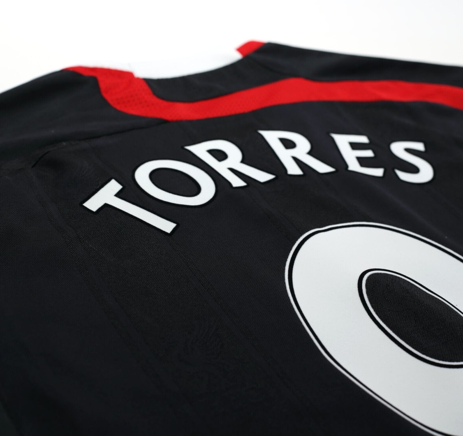 2007/08 TORRES #9 Liverpool adidas Third Football Shirt (M)