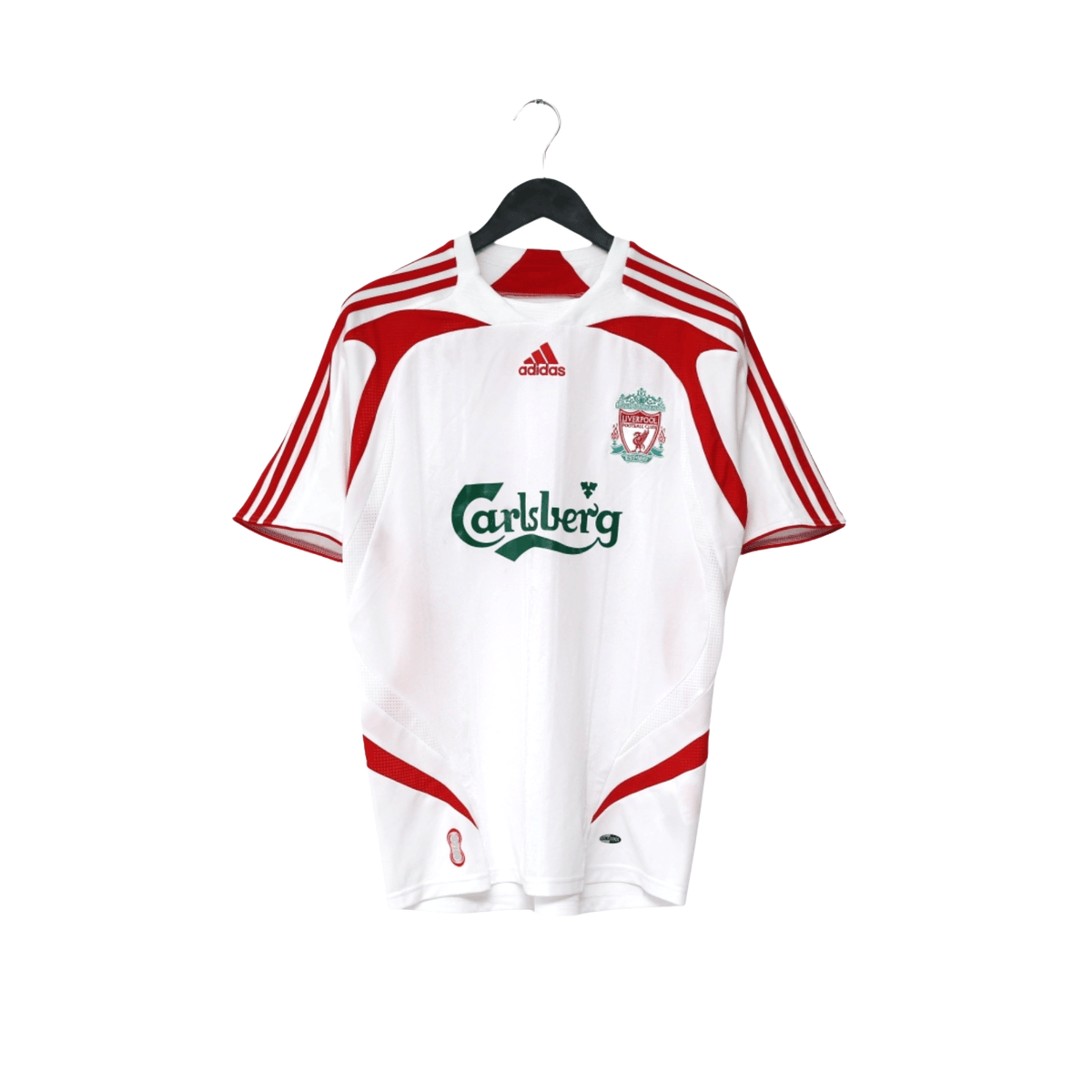 2007/08 Torres #9 Liverpool Vintage adidas Away Football Shirt (S) 34/36