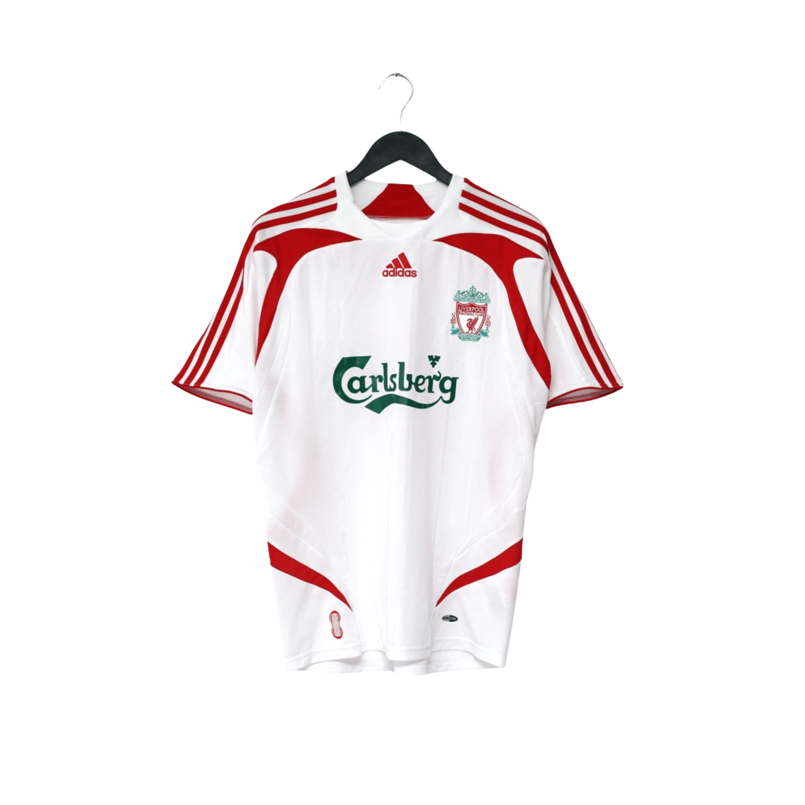 2007/08 Torres #9 Liverpool Vintage adidas Away Football Shirt (S) 34/36