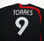 2007/08 TORRES #9 Liverpool Vintage adidas Third Football Shirt Jersey (M)