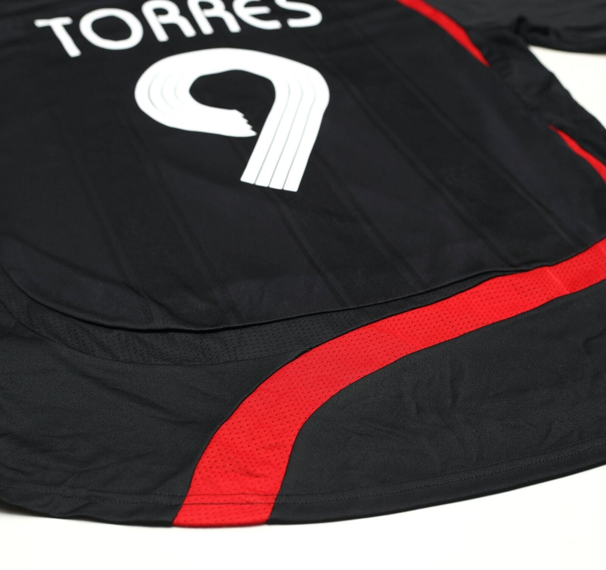 2007/08 TORRES #9 Liverpool Vintage adidas Third Football Shirt Jersey (M)