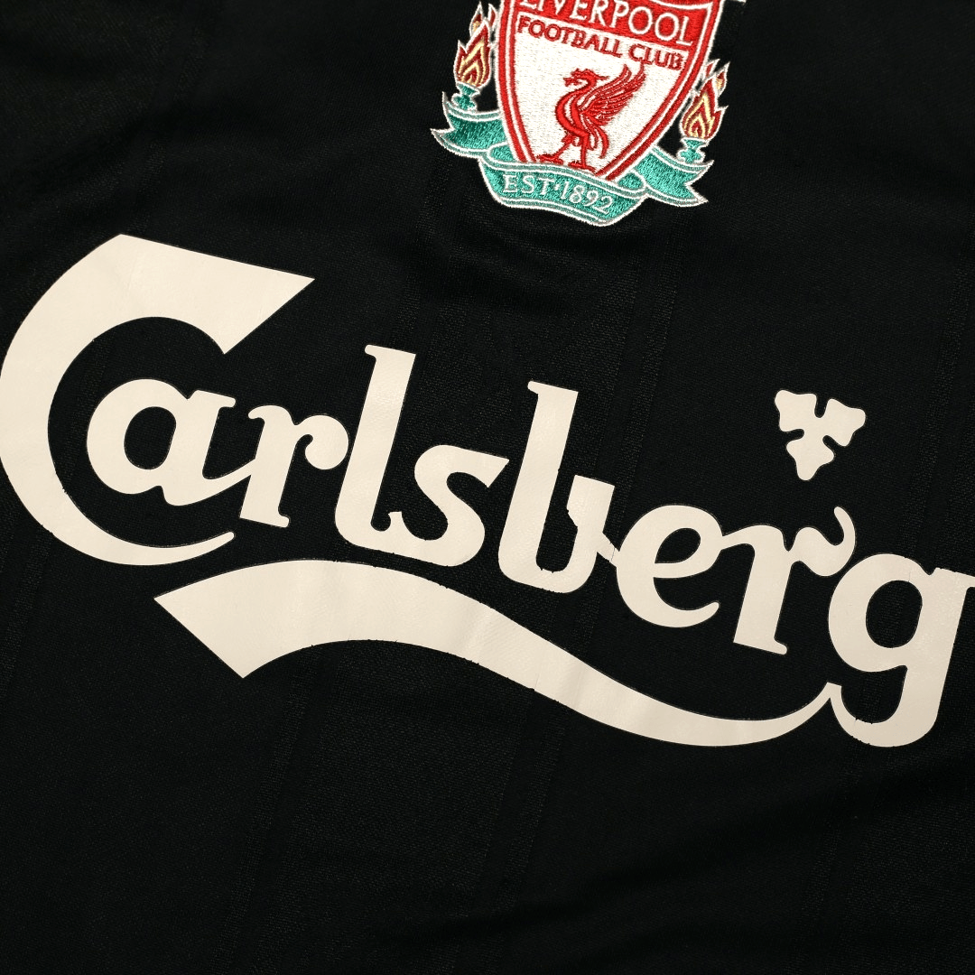 2007/08 Torres #9 Liverpool Vintage adidas Third L/S Football Shirt (S)