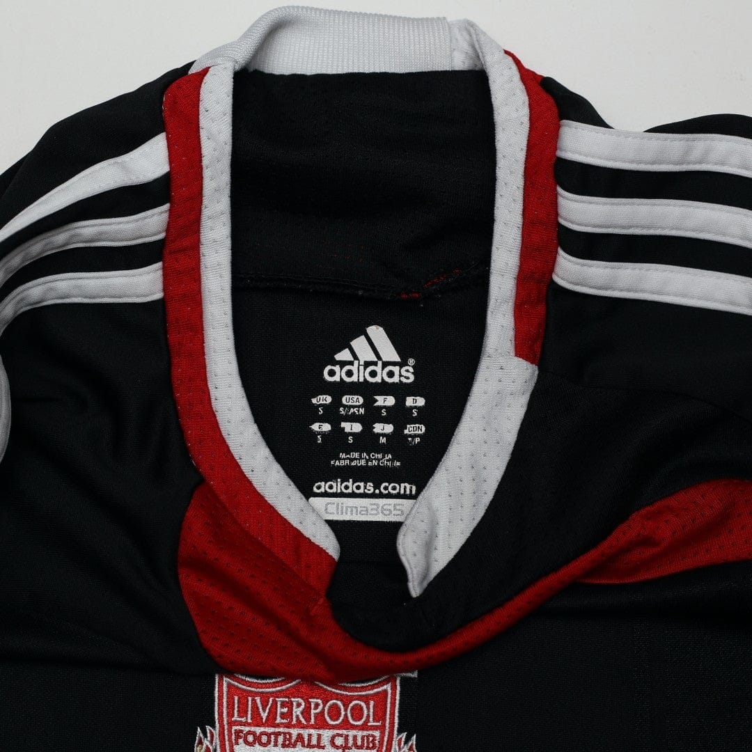 2007/08 Torres #9 Liverpool Vintage adidas Third L/S Football Shirt (S)