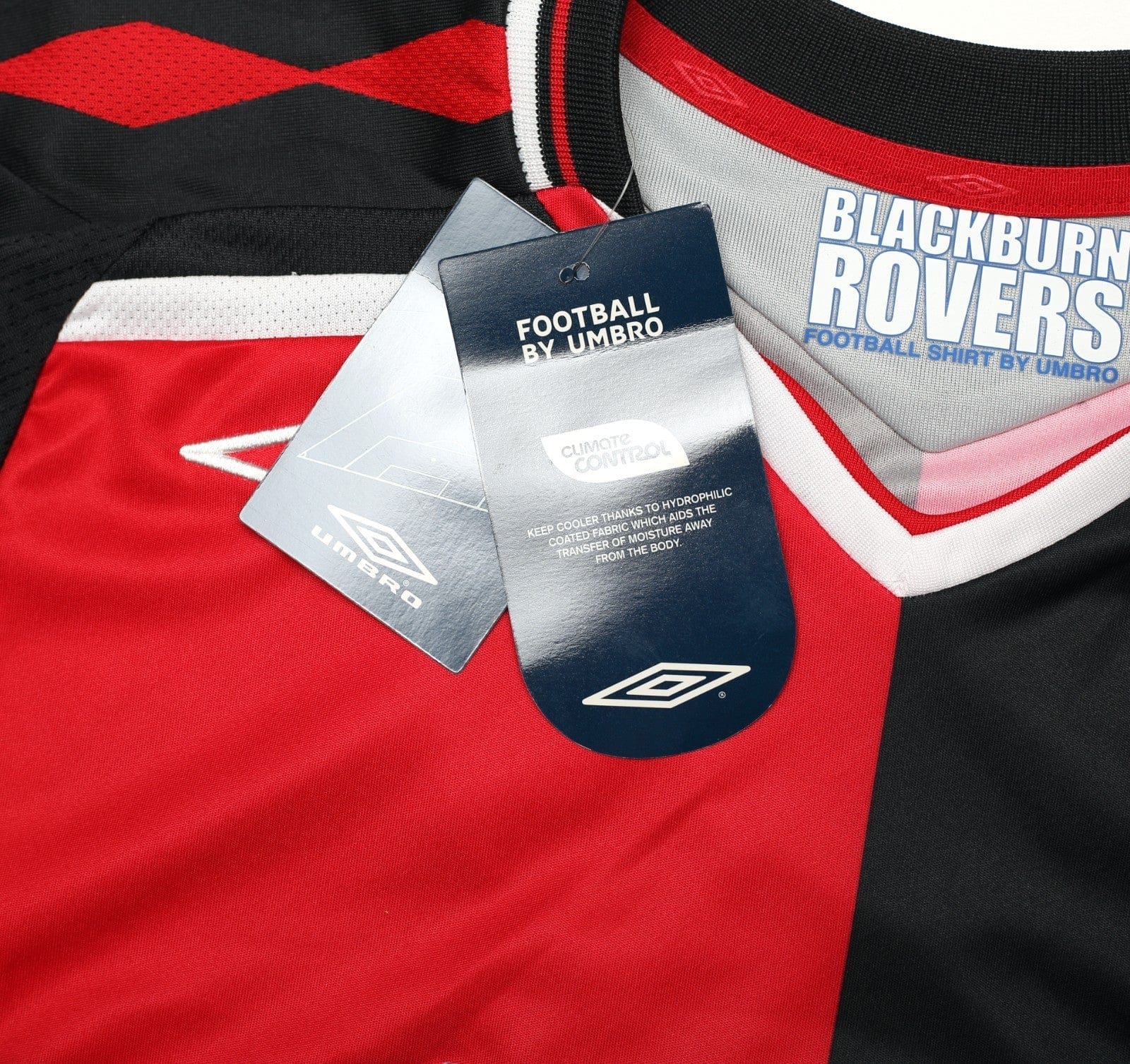 2007/08 TUGAY #5 Blackburn Rovers Vintage Umbro Away Football Shirt (S)