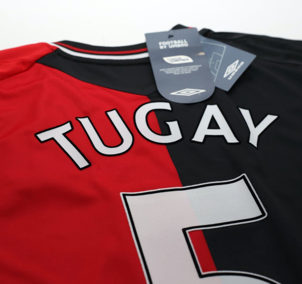 2007/08 TUGAY #5 Blackburn Rovers Vintage Umbro Away Football Shirt (S)
