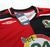2007/08 TUGAY #5 Blackburn Rovers Vintage Umbro Away Football Shirt (S)