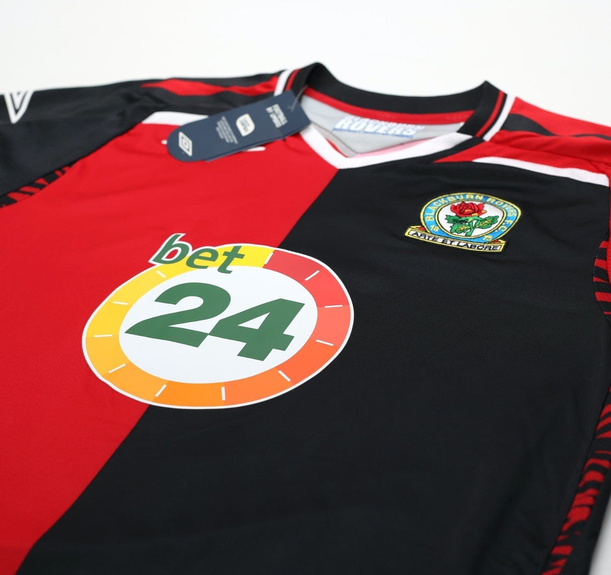 2007/08 TUGAY #5 Blackburn Rovers Vintage Umbro Away Football Shirt (S)