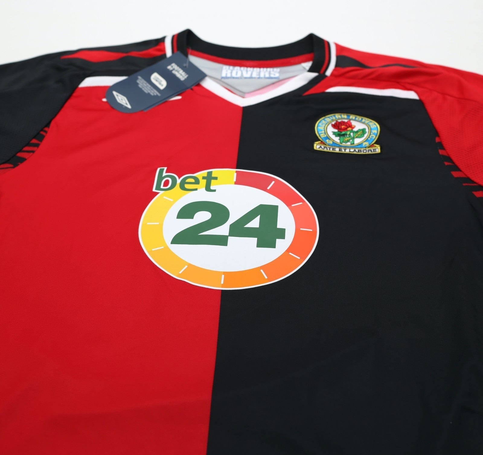 2007/08 TUGAY #5 Blackburn Rovers Vintage Umbro Away Football Shirt (S)