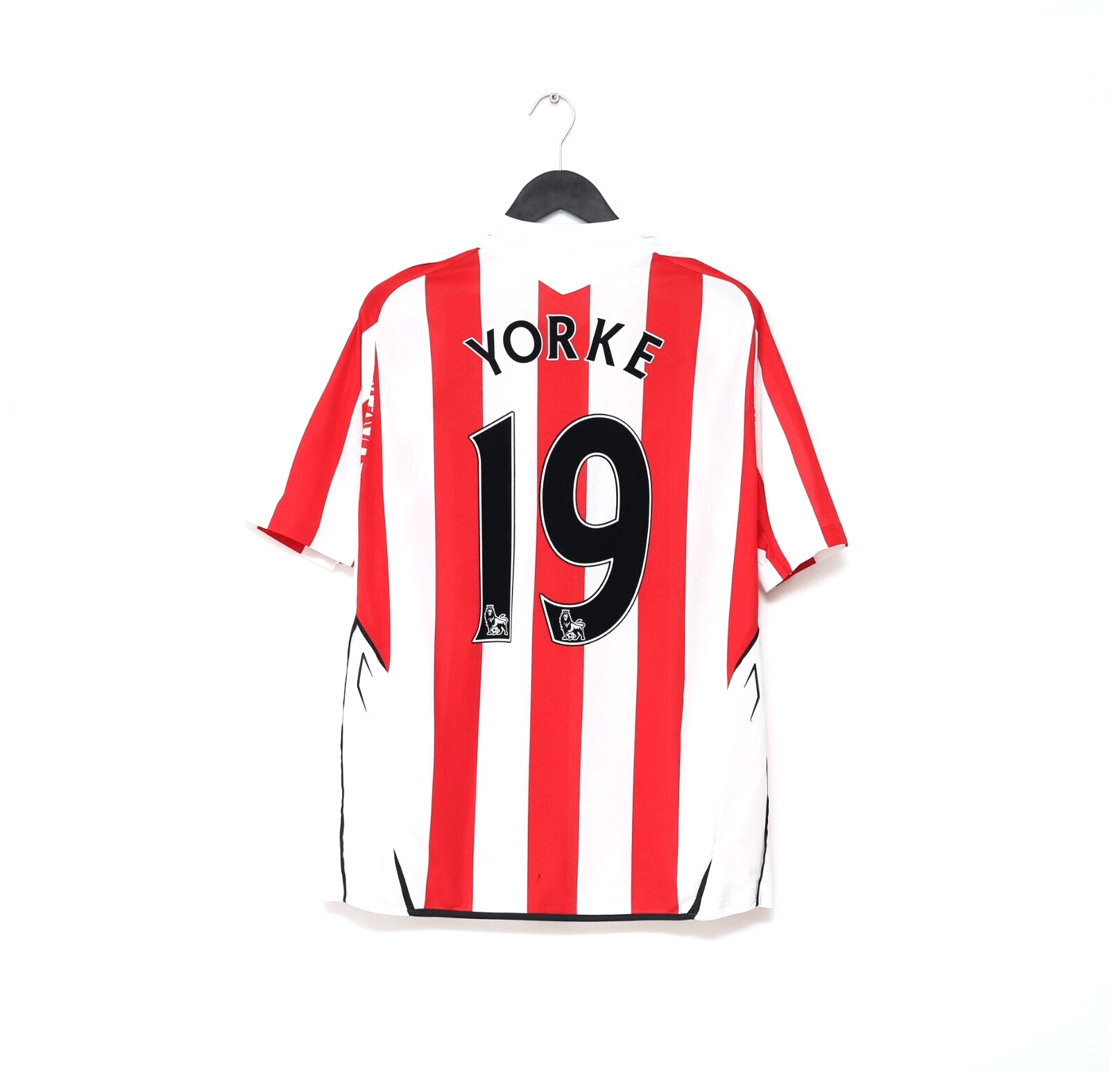 2007/08 YORKE #19 Sunderland Vintage Umbro Football Shirt (M/L)